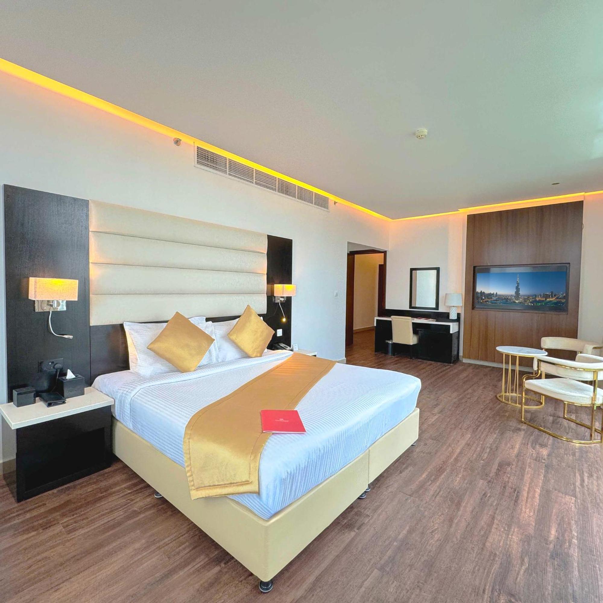 เอมิเรตส์ แกรนด์ โฮเต็ล อพาร์ตเมนต์ Aparthotel ดูไบ ภายนอก รูปภาพ